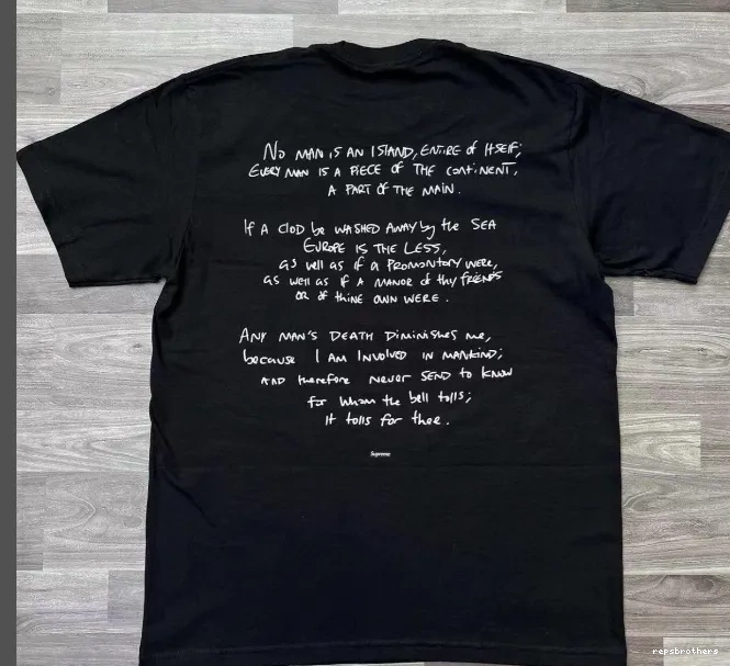 TEE Island THE RULE XL WORLD L CORTEIZ Printed TEE Short Sleeve M Black S Devil's FW23 0719